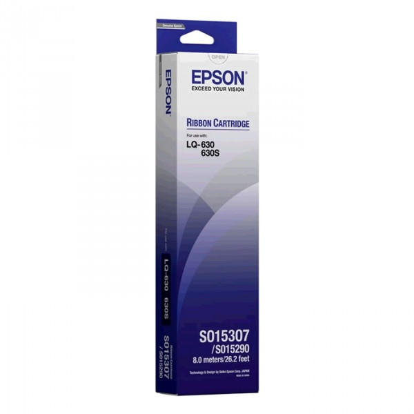 Epson S015307 svart färgband (original) C13S015307 080090 - 1