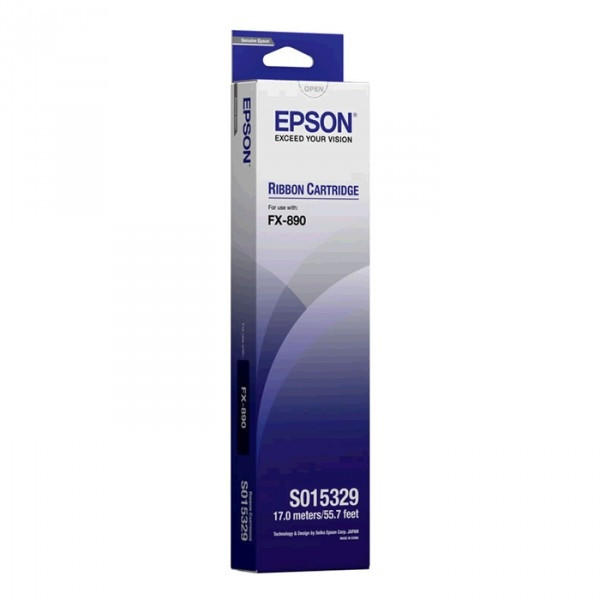 Epson S015329 svart färgband (original) C13S015329 080100 - 1