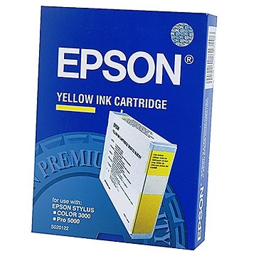 Epson S020122 gul bläckpatron (original) C13S020122 020284 - 1