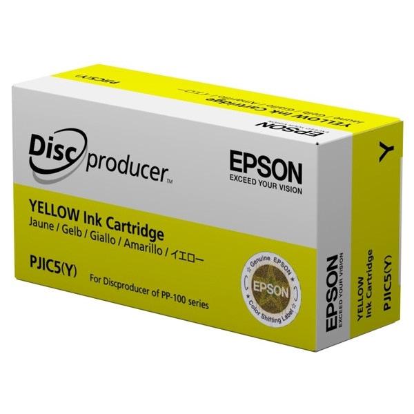 Epson S020451 PJIC5 (Y) gul bläckpatron (original) C13S020451 026378 - 1