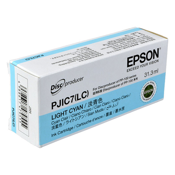 Epson S020689 PJIC7 (LC) ljuscyan bläckpatron (original) 027216 - 1