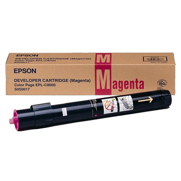 Epson S050017 magenta toner (original) C13S050017 027820 - 1