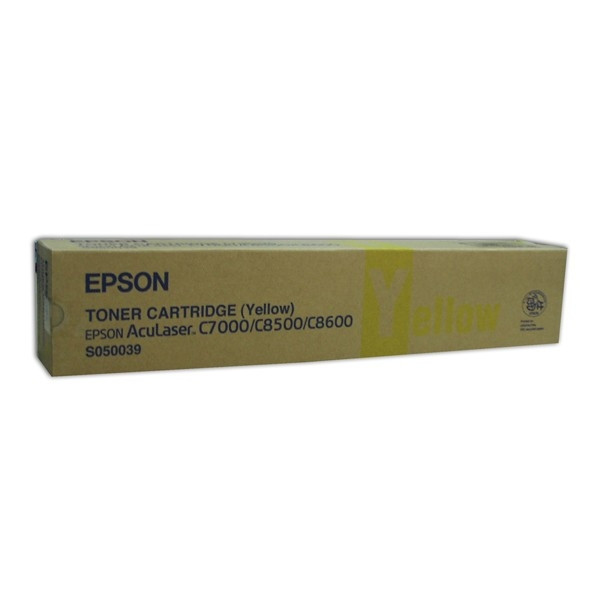 Epson S050039 gul toner (original) C13S050039 027440 - 1