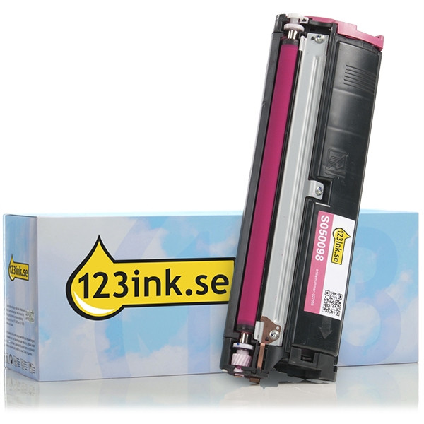 Epson S050098 magenta toner hög kapacitet (varumärket 123ink) C13S050098C 027355 - 1