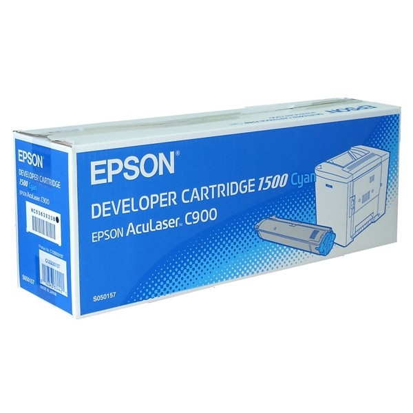 Epson S050157 cyan toner (original) C13S050157 027362 - 1