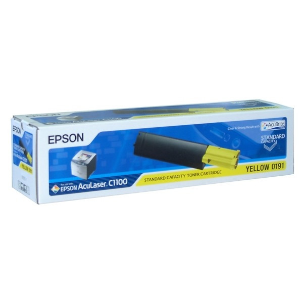 Epson S050191 gul toner (original) C13S050191 027805 - 1