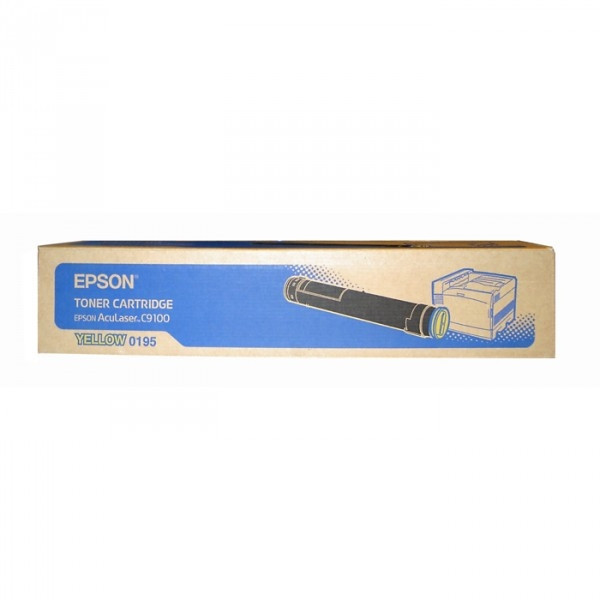 Epson S050195 gul toner (original) C13S050195 027850 - 1