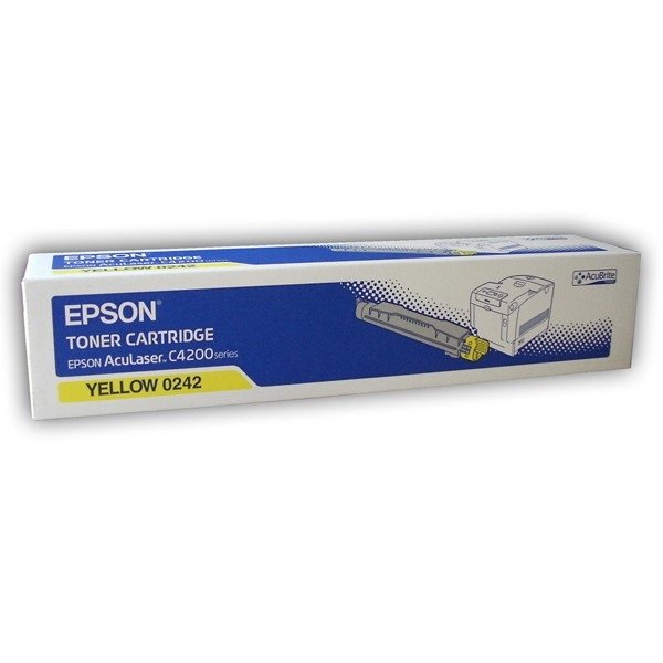 Epson S050242 gul toner (original) C13S050242 028040 - 1