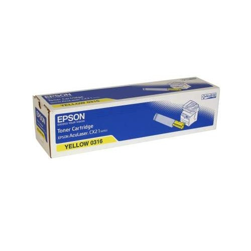 Epson S050316 gul toner (original) C13S050316 028120 - 1