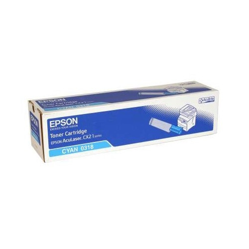 Epson S050318 cyan toner (original) C13S050318 028130 - 1