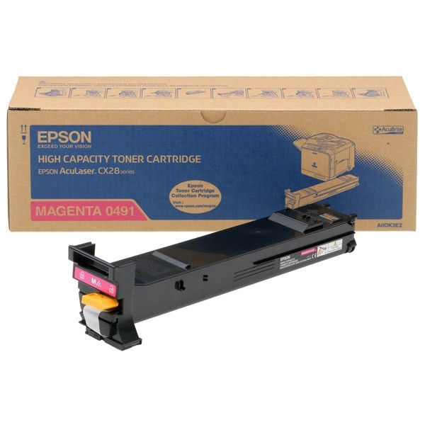 Epson S050491 magenta toner (original) C13S050491 028214 - 1