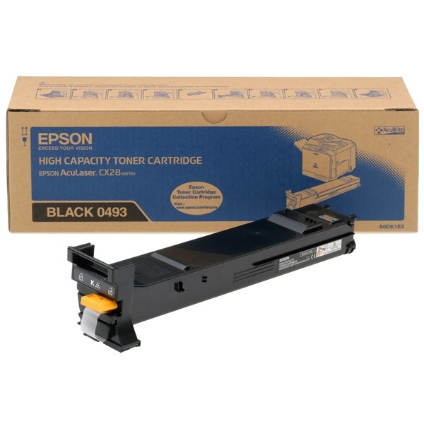 Epson S050493 svart toner (original) C13S050493 028210 - 1