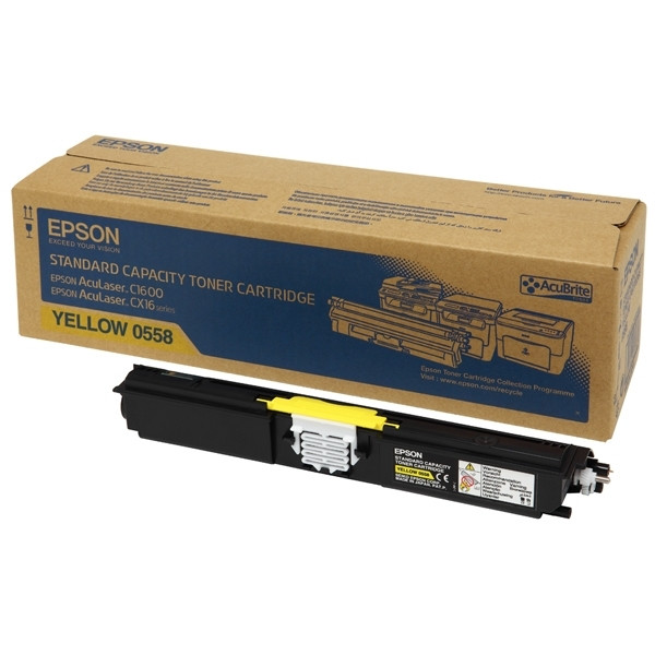 Epson S050558 gul toner (original) C13S050558 028202 - 1