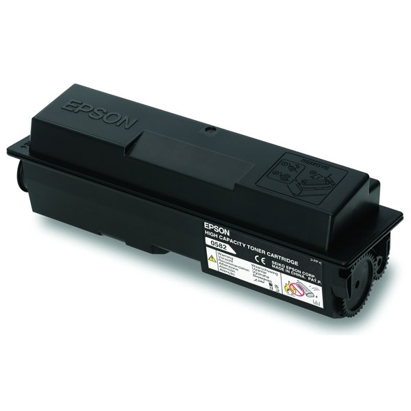 Epson S050584 svart toner hög kapacitet (original) C13S050584 028230 - 1