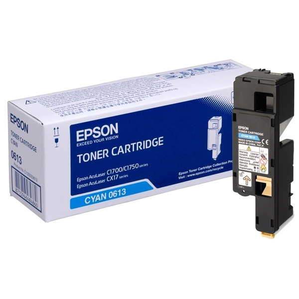 Epson S050613 cyan toner hög kapacitet (original) C13S050613 028274 - 1