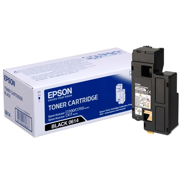 Epson S050614 svart toner hög kapacitet (original) C13S050614 028272 - 1