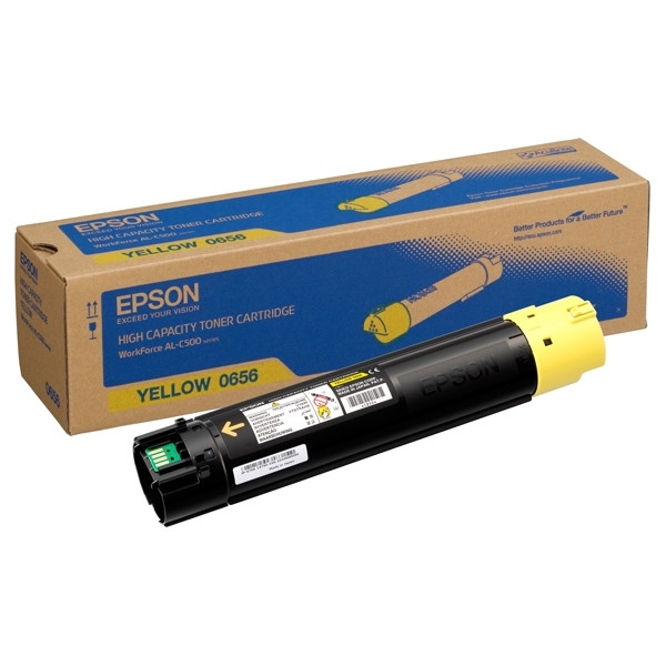 Epson S050656 gul toner hög kapacitet (original) C13S050656 052006 - 1