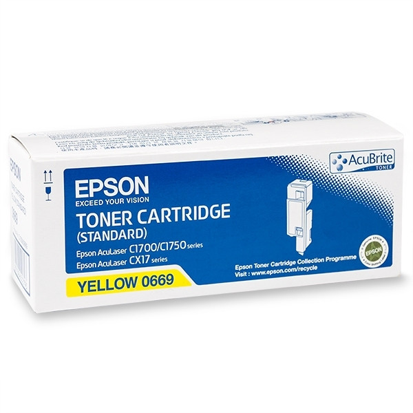 Epson S050669 gul toner (original) C13S050669 028270 - 1