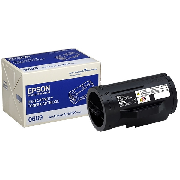 Epson S050691 svart toner hög kapacitet (original) C13S050691 052038 - 1