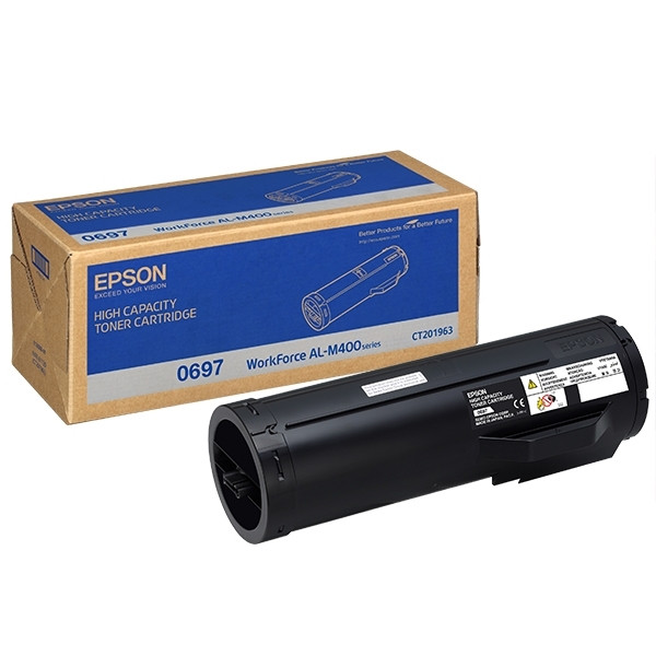 Epson S050699 svart toner hög kapacitet (original) C13S050699 052046 - 1