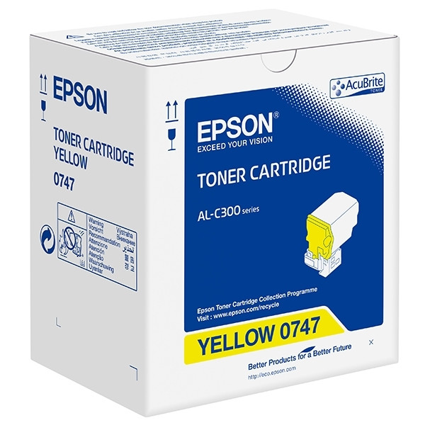 Epson S050747 gul toner (original) C13S050747 052064 - 1