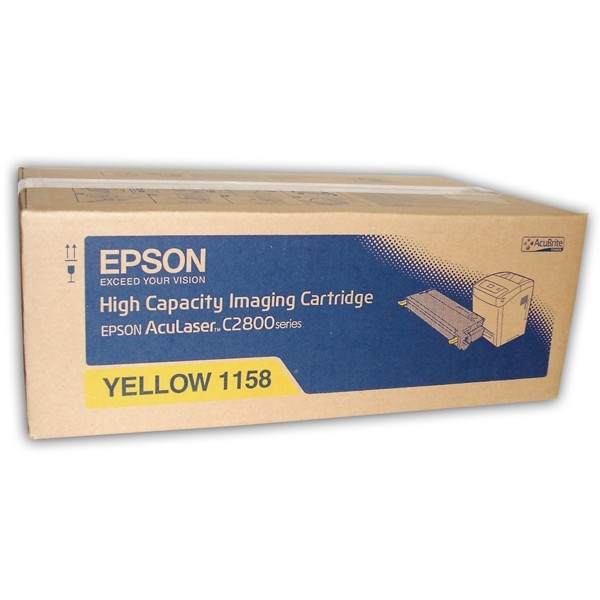 Epson S051158 gul toner hög kapacitet (original) C13S051158 028158 - 1