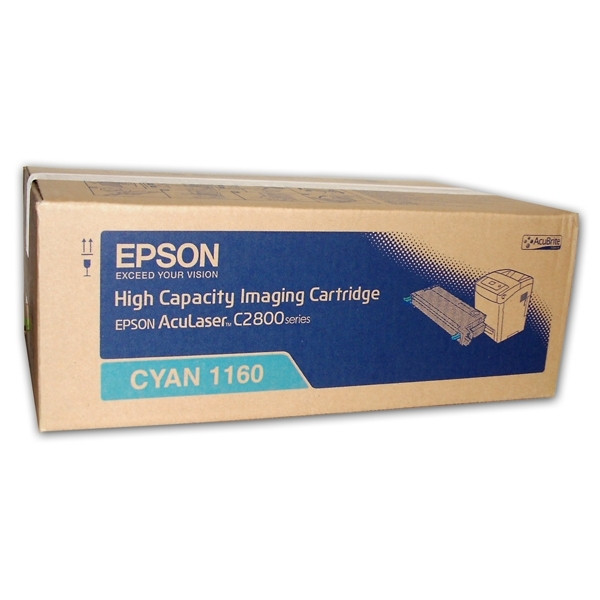 Epson S051160 cyan toner hög kapacitet (original) C13S051160 028150 - 1