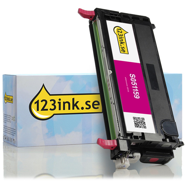 Epson S051163 magenta toner (varumärket 123ink) C13S051163C 028153 - 1