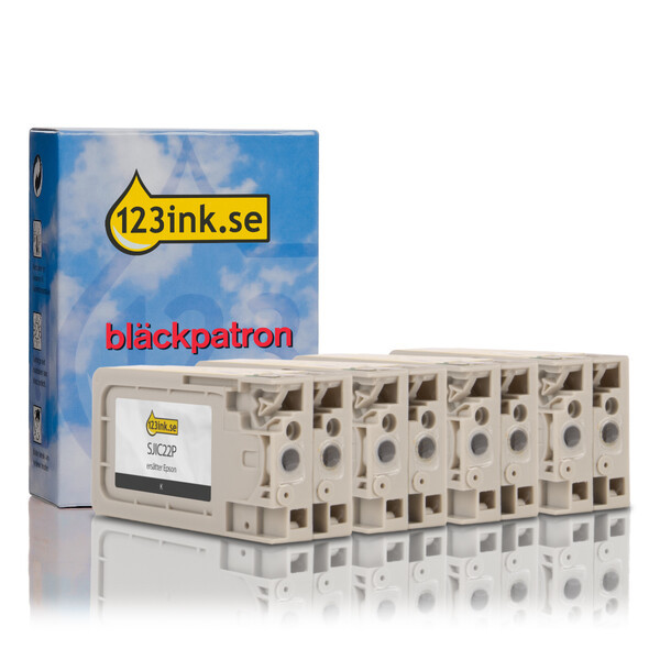 Epson SJIC22P BK/C/M/Y bläckpatron 4-pack (varumärket 123ink)  127084 - 1