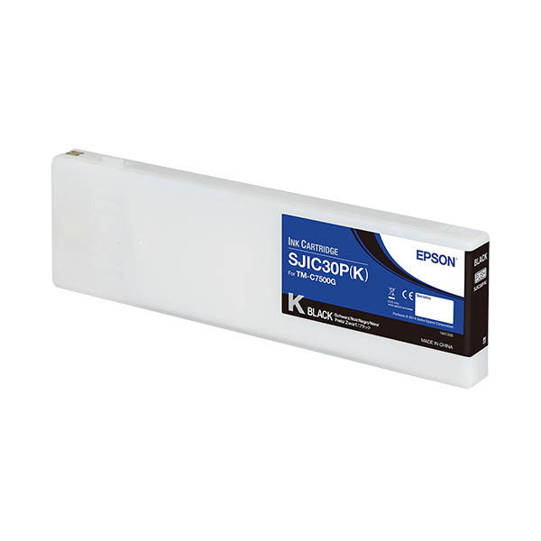 Epson SJIC30P (K) svart bläckpatron (original) 026766 - 1