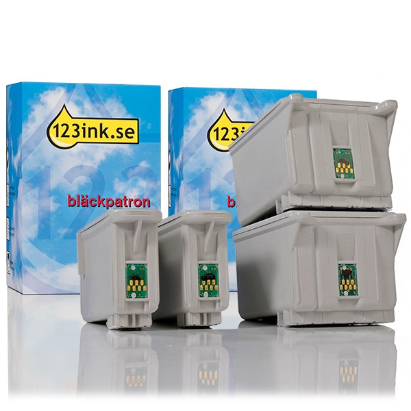 Epson T027/T026 bläckpatron 4-pack (varumärket 123ink)  110370 - 1