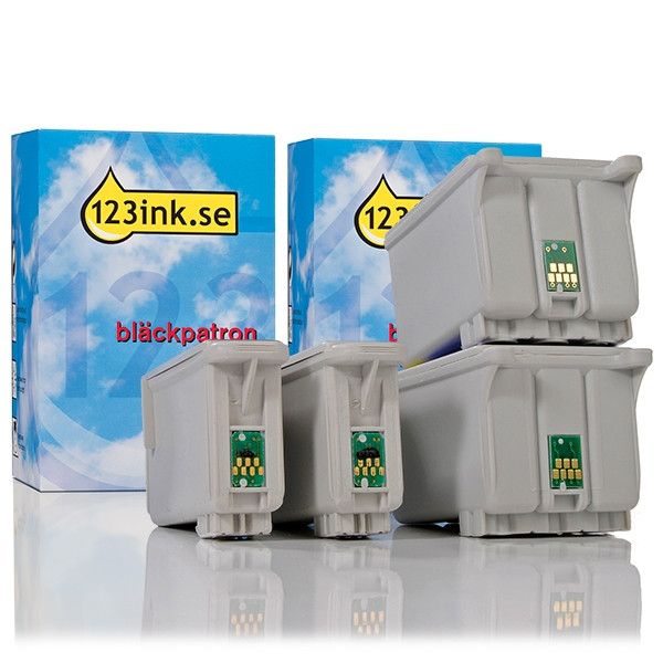 Epson T029/T026 bläckpatron 4-pack (varumärket 123ink)  110390 - 1