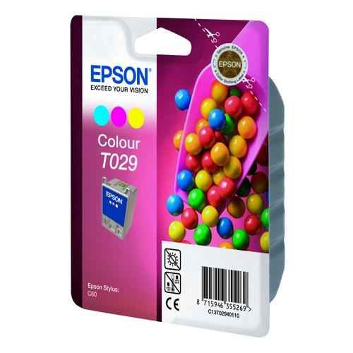 Epson T029 färgbläckpatron (original) C13T02940110 021110 - 1