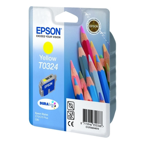 Epson T0324 gul bläckpatron (original) C13T03244010 021150 - 1