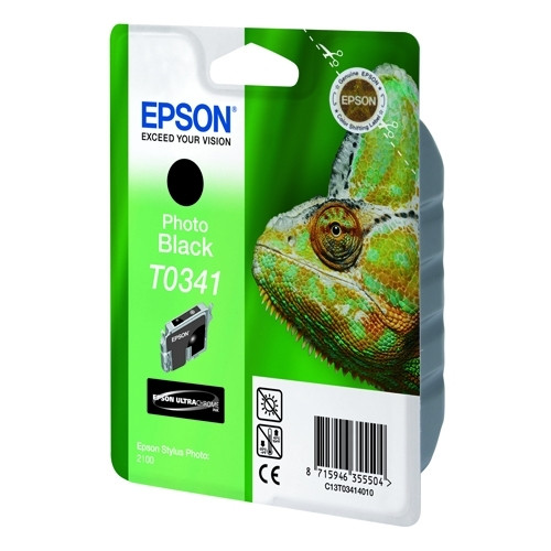 Epson T0341 fotosvart bläckpatron (original) C13T03414010 022210 - 1