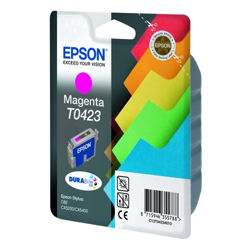 Epson T0423 magenta bläckpatron (original) C13T04234010 022170 - 1