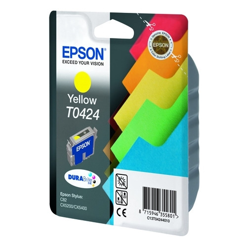 Epson T0424 gul bläckpatron (original) C13T04244010 022190 - 1