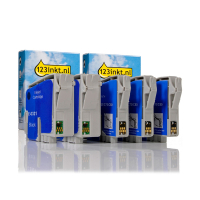 Epson T042 BK/C/M/Y bläckpatron 5-pack (varumärket 123ink) 160804