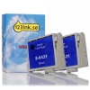 Epson T0431 svart bläckpatron hög kapacitet 2-pack (varumärket 123ink) 022373 - 1