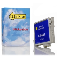 Epson T0444 gul bläckpatron hög kapacitet (varumärket 123ink) C13T04444010C 022451