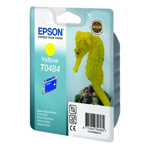 Epson T0484 gul bläckpatron (original) C13T04844010 022590 - 1
