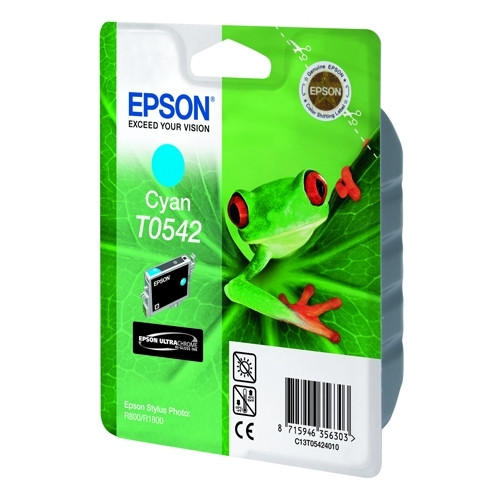 Epson T0542 cyan bläckpatron (original) C13T05424010 022690 - 1