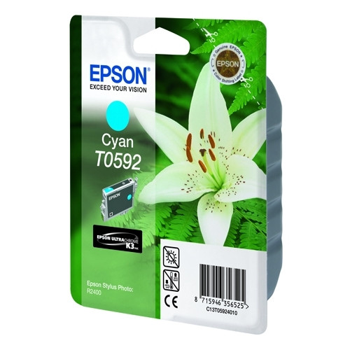 Epson T0592 cyan bläckpatron (original) C13T05924010 022955 - 1