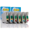 Epson T0791 - T0796 BK/C/M/Y/LC/LM bläckpatron 6-pack (varumärket 123ink)