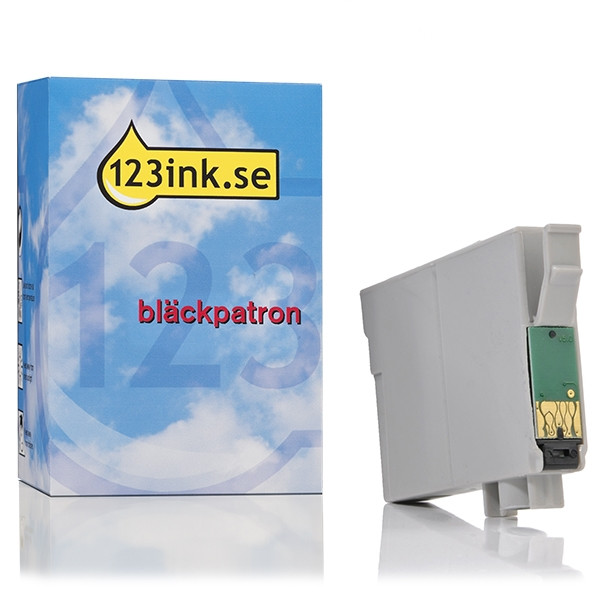 Epson T0791 svart bläckpatron (varumärket 123ink) C13T07914010C 023115 - 1