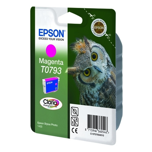 Epson T0793 magenta bläckpatron (original) C13T07934010 023130 - 1