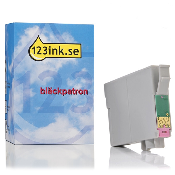 Epson T0806 ljus magenta bläckpatron (varumärket 123ink) C13T08064011C 023098 - 1