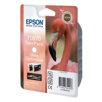 Epson T0870 gloss optimiser 2-pack (original) C13T08704010 023300
