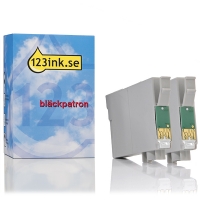 Epson T0870 gloss optimiser 2-pack (varumärket 123ink) C13T08704010C 023301