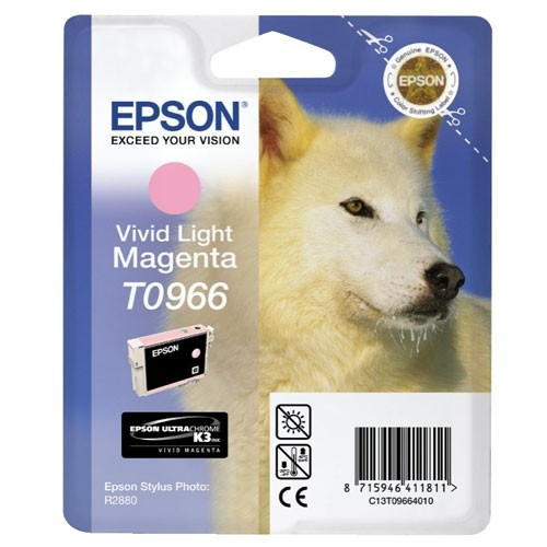 Epson T0966 vivid ljus magenta bläckpatron (original) C13T09664010 023336 - 1